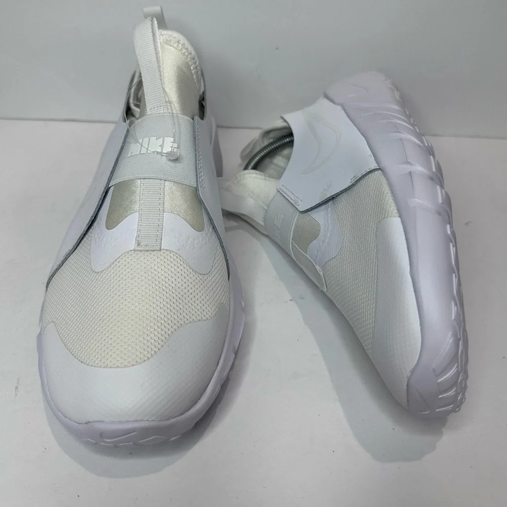 Nike White Slip-On Sneakers Minimalist Design